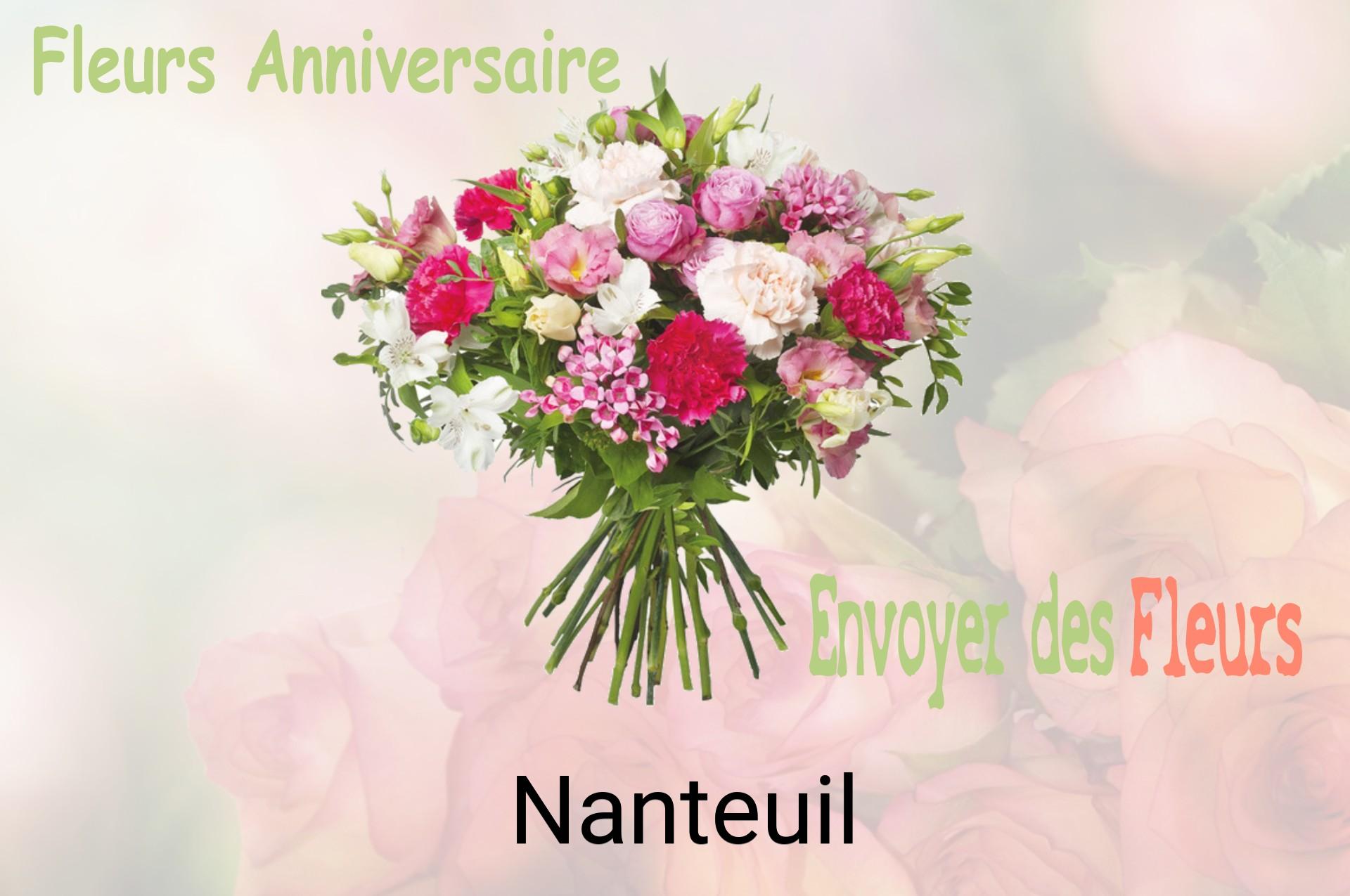 Bouquet de fleurs d’anniversaire livré à Nanteuil