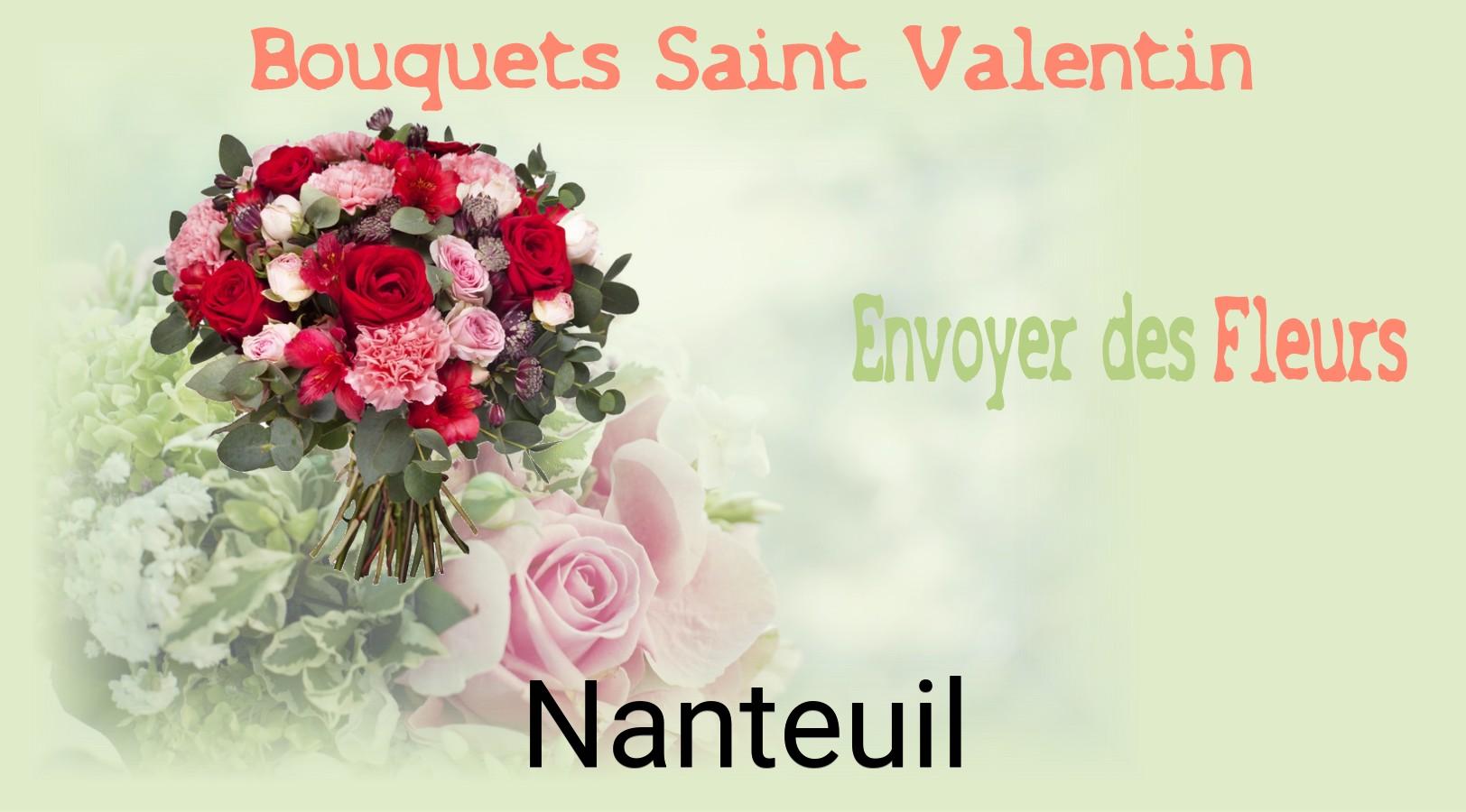 Roses de Saint-Valentin livrées à Nanteuil